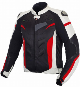 Blouson de moto en Cordura noir 2025 respirant avec protections pour le motocross et techniques imprimées, options grandes tailles - Product Image 4