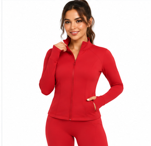 Conjunto Deportivo de 3 Piezas para Mujer, Leggings, Sujetador Deportivo y Chaqueta, de Secado Rápido, Elástico, para Yoga, Gimnasio y Entrenamiento - Product Image 3