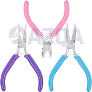 On <b>Sale</b>! High Quality Stainless Steel <b>Mini</b> 3-Pliers Set <b>for</b> Jewelry Making Wire Nippers and Findings Tools Crafting & Designing - Product Image 1