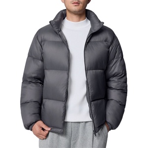 Chaqueta Acolchada Ligera Informal para Hombre, con Capucha, Cremallera, Cortavientos, Impermeable, OEM, Personalizada, Ropa Exterior - Product Image 1