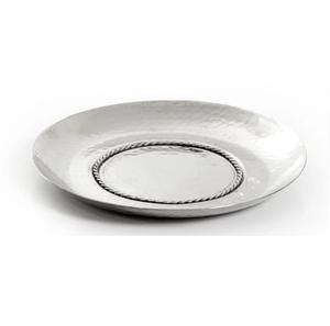 Bandeja Decorativa de Metal para Fiestas, Bandeja de Servicio Personalizada para Mesa de Comedor, para Servir Aperitivos, Pasta o Comida, Artículo de Cocina - Product Image 1
