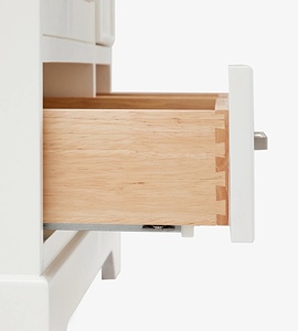 Meuble sous-vasque de salle de bain 36 pouces à étiquette privée Mary, avec vasque décalée à droite, 3 options de finition, vente en gros, usine du Vietnam - Product Image 5