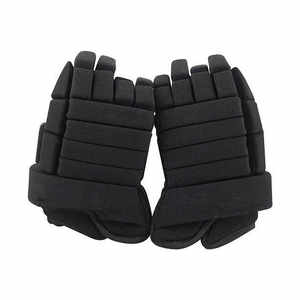 Durable JAZO INDUSTRIES Ice Hockey Gloves <b>Model</b> JI IHG 011 300GSM Double Stitch Construction Open Faced Shock Absorbing <b>Foam</b> - Product Image 2