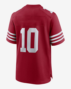 Ligero hombres jóvenes sublimación fútbol americano Jersey personalizado impreso nombre Número equipo uniforme Deportes Fútbol - Product Image 2