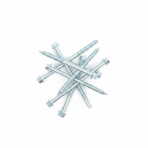Premium Vietnam <b>Fastener</b> Manufacturer: Class 4.8 Grade Hex Washer Head Roofing Steel Screws - Product Image 1