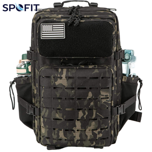 Custom Durable Tactical <b>Backpack</b> <b>Waterproof</b> Outdoor Multi-Pocket Utility Camping Travel Sports Bag Nylon Lining 36-56L OEM - Product Image 4