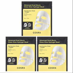 Mascarilla Facial de Hidrogel con Mucina de Caracol, 3 Unidades, Hidratante, Iluminadora, Cuidado Facial Coreano para una Piel Radiante y Humectada - Product Image 2