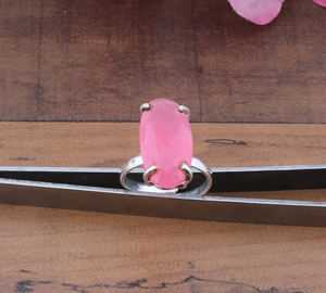 Bagues de fiançailles et de mariage classiques en argent sterling avec turquoise naturelle de luxe, sertie en bélière, coupe ovale, vente en gros pour femmes - Product Image 3