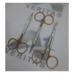 VERITAS Ensemble d'instruments de beauté médicaux A-1 Irris demi-plaqués or Ciseaux en acier inoxydable de haute qualité pour les premiers soins - Product Image 4