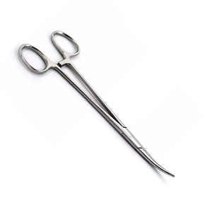 Pinzas Hemostáticas Curvas para Arterias, con Punta Serrada y Bloqueo, Alicates Dentales, Instrumento Quirúrgico para Clínicas Médicas - Product Image 4