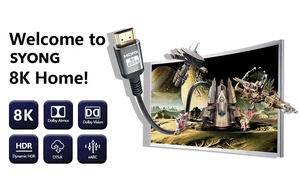 SYONG Nuevo <span class=keywords><strong>Cable</strong></span> <span class=keywords><strong>HDMI</strong></span> de Fibra Óptica de 48 Gbps, 8K Ultra HD, <span class=keywords><strong>Cable</strong></span> <span class=keywords><strong>HDMI</strong></span> <span class=keywords><strong>2.1</strong></span>, 8K60Hz 4K120Hz - Product Image 3