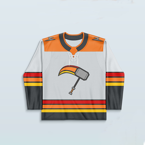 Jersey de Hockey sobre Hielo Juvenil Personalizado, Sublimación Completa, Secado Rápido, Uniforme para Práctica y Juego, Fabricante Mayorista OEM ODM - Product Image 2