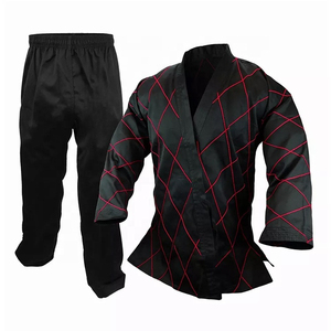 Uniformes de Artes Marciales Hapkido, Conjuntos Personalizados de Nuevo Diseño, 2 Piezas, Camisetas de Manga Larga con Cintura Elástica - Product Image 1