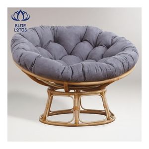 Silla Papasan BEST CHOICE 2026 con Estructura Ecológica y Cojín Suave para Relajarse, Sentarse y Leer, Ligera y Duradera - Product Image 1