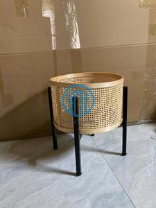 Vintage Wicker Rattan Planter <b>Basket</b> Wicker Planter Rattan Plant Holder <b>for</b> <b>Flower</b> Pots & Planters - Product Image 4