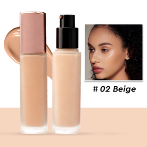 OEM Lightweight Smooth Liquid Foundation with Natural Finish Private Label <b>Makeup</b> <b>Base</b> - Product Image 3