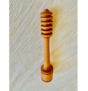 Handmade Natural <b>Wooden</b> Stick for Honey Jar Eco Friendly Kitchen Honey Server Drizzle <b>Tool</b> for Tea Breakfast - Product Image 3
