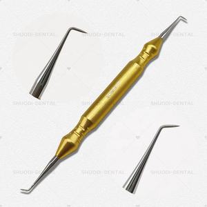 Strumenti di riempimento endodontico dentale Set MTA per innesto osseo porta riempitivo dentale coltello per compattatore per ossa - Product Image 3