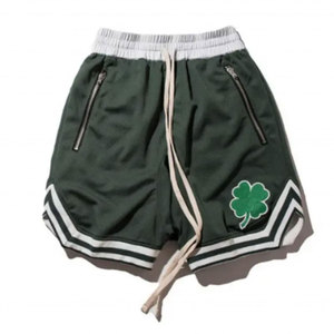 Shorts Bermuda Homme en Coton Bleu Marine, à Boutons, Taille Mi-Haute, à Carreaux, Unis, Vintage, Respirants, Non-tissés, Décontractés, Econex, Sportifs, à Devant Boutonné - Product Image 1