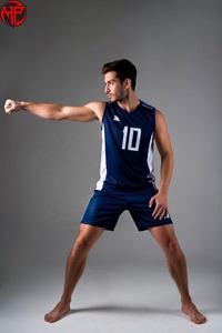 Uniformes de Voleibol Sublimados de Secado Rápido, Ropa Deportiva con Estampado Personalizado, Ropa de Voleibol para Hombre y Mujer - Product Image 5