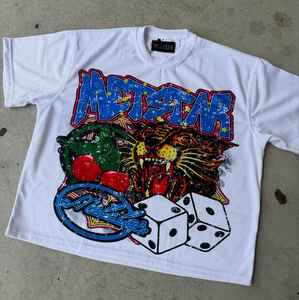 Camisetas de Hombre 100% Algodón, Tallas Grandes, Estampado Personalizado, Camiseta Unisex con Impresión DTG, Camiseta con Logotipo Personalizado, Camisetas de Hombre al por Mayor - Product Image 4