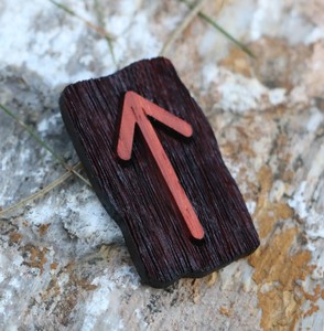 Juego de Runas de Madera, Hechas a Mano, Piedras de Adivinación Nórdicas, Símbolos Antiguos, Juego de Diseño Espiritual para la Fortuna - Product Image 2