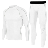 Combinaison de compression pour homme personnalisable, séchage rapide, extensible dans les quatre sens, en Spandex/Nylon, impression numérique, prix de gros fabricant, pour la gym
