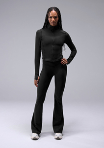 Custom <b>Women</b> Sports <b>Jacket</b> Full Zip Long Sleeve Slim Fit Yoga Fitness Gym Workout <b>Running</b> Activewear - Product Image 5