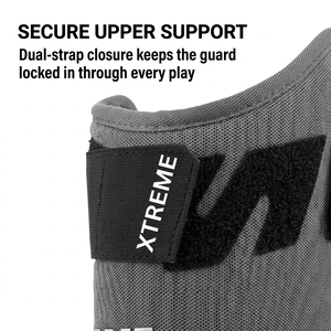 Protège-tibias de baseball légers en gros, protection professionnelle, fermeture réglable auto-agrippante, équipement sportif pour adultes - Product Image 5