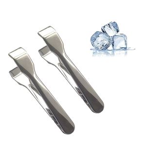 Best Quality Stainless Steel Ice Cube <b>Tongs</b> Customized logo Silver Colors Solid Steel Ice Cube <b>Tongs</b> Wholesale Prices - Product Image 6