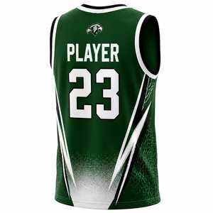 Maillot de basket réversible en promotion, ensemble uniforme de basketball à séchage rapide pour hommes et femmes, 100 % polyester, fournisseur OEM écoresponsable - Product Image 3