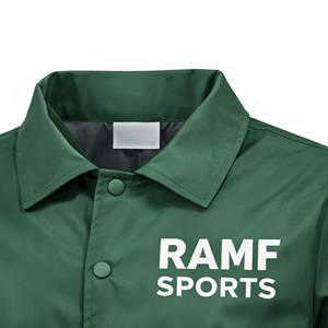 Veste légère pour homme, coupe-vent, imperméable, avec logo personnalisé OEM, veste de coach pour homme - Product Image 6