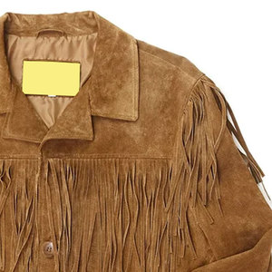 2026 Wholesale Rate Men's <b>Suede</b> Leather <b>Jacket</b> Heavyweight Comfortable Fabric All Branded Designs <b>Suede</b> <b>Jacket</b> - Product Image 4