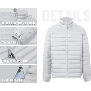 Chaqueta de Burbujas al por Mayor, Abrigo Acolchado de Invierno para Hombre y Mujer, Chaqueta de Plumón con Logotipo Personalizado, Proveedor de Fábrica OEM ODM - Product Image 5