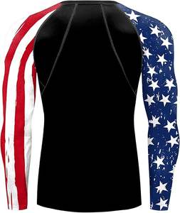 Camiseta Deportiva de Playa para Hombre, Protección Solar UV UPF 50+, Poliéster de Secado Rápido, Sublimación con Logotipo Personalizado OEM ODM - Product Image 3