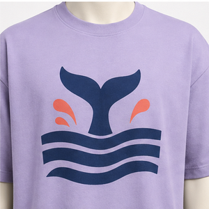 เสื้อยืดผู้ชายทรงโอเวอร์ไซส์ ผ้าคอตตอนถัก 100% พิมพ์ลายดิจิตอลแบบพรีเมียม แห้งเร็ว รุ่นที่ 26 TSA-SPT-0026 - Product Image 5