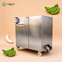 Industriële bananenschilmachine met lage schadetpercentage, automatische bananenpeller voor fruitverwerkingslijn