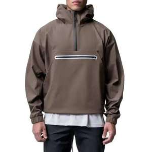 Chaqueta Deportiva Casual de Otoño para Hombre, Impermeable, Cortavientos, con Capucha, Talla Grande, Precio Razonable - Product Image 4