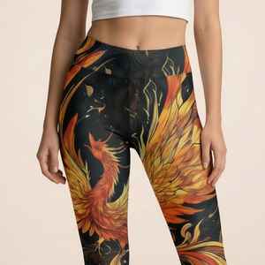 Leggings de Yoga Transpirables de Alta Calidad para Mujer con Diseño Elástico Único en la Cintura, Material de Secado Rápido y Ecológico, Decoración de Encaje - Product Image 5