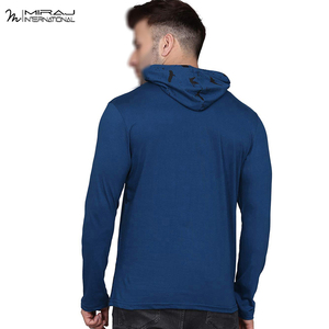 Sweat-shirts pour hommes de couleur noir et bleu, style unique, design personnalisé, impression sur mesure, meilleur fournisseur, prix d'usine - Product Image 5