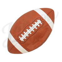 Balón de Fútbol Americano Personalizado de PU/Cuero, Balón de Entrenamiento Deportivo Resistente para Exteriores, Balón de Fútbol Americano al por Mayor con Logotipo Personalizado