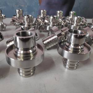 Brass CNC Turning <b>Hydraulic</b> System Component DIN Standard Tolerance 0.01mm Polished High Precision Customized OEM Wire EDM - Product Image 4