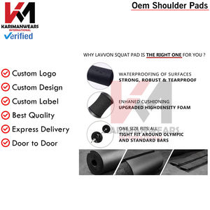 Almohadilla de espuma extra gruesa para barra de pesas, para cuello, hombros, sentadillas, empuje de cadera, entrenamiento de fuerza en el gimnasio - Product Image 4