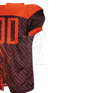 Vêtements de sport, uniforme de football américain sur mesure, couleur personnalisée, polyester respirant, séchage rapide, fabrication sur mesure, haute qualité - Product Image 6
