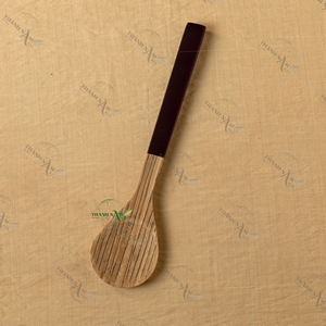 Cuillères en bambou intemporelles Design écologique avec une capacité de 10ml pour savourer des moments Ustensiles de cuisine pour cadeaux - Product Image 4