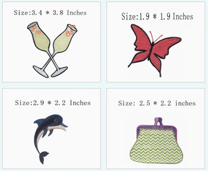 Parches Bordados Grandes con Logotipo Personalizado, Apliques para Chaquetas y Bolsos, Logotipo Personalizado OEM ODM, Suministro de Fábrica al por Mayor, Calidad Premium - Product Image 1