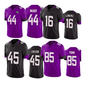 Maillots de sport pour hommes, designs personnalisés, vêtements de football américain, vêtements de sport imprimés, manches courtes, séchage rapide, 100% polyester - Product Image 5