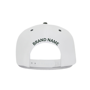 Casquette de golf imperméable 5 panneaux, bicolore, perforée, avec cordon personnalisé, logo brodé 3D, étiquette tissée à l'intérieur - Product Image 5