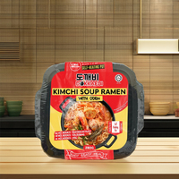 Dokkaebi Kimchi sopa Ramen autocalentamiento olla caliente tradicional Oden sabor picante adultos niños estilo cocinado Comida instantánea
