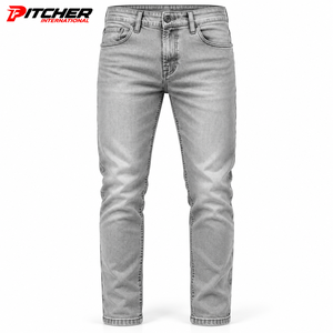 Custom <b>Mens</b> Dirty Wash Denim <b>Jeans</b> Cotton Stretch Denim <b>Relaxed</b> <b>Fit</b> Wholesale Fashion Retail - Product Image 5